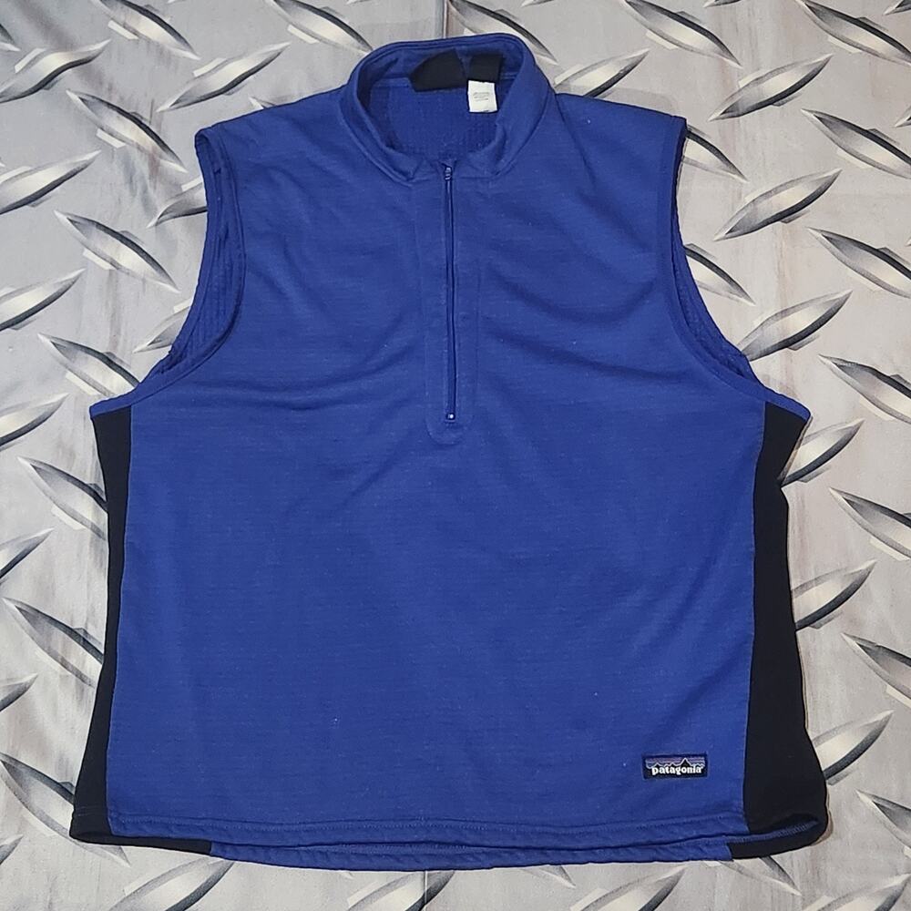 Vintage Patagonia Regulator Fleece Vest Size L Polartec Made in USA